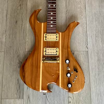B.C. Rich Wave USA 1981 - Natural Koa Wood image 2