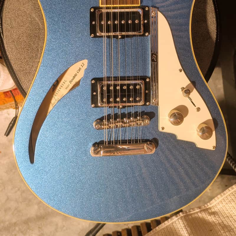 2010s Duesenberg Double Cat Semi-Hollow 12-String Guitar Catal…