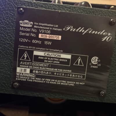 Vox Pathfinder 10 - 2019 - British Racing Green image 3