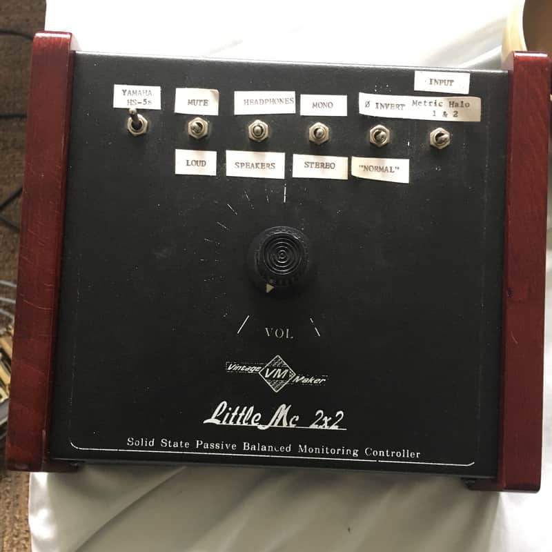 Vintage Maker Little MC 2x2 Passive Monitor Controller 2010s image 1