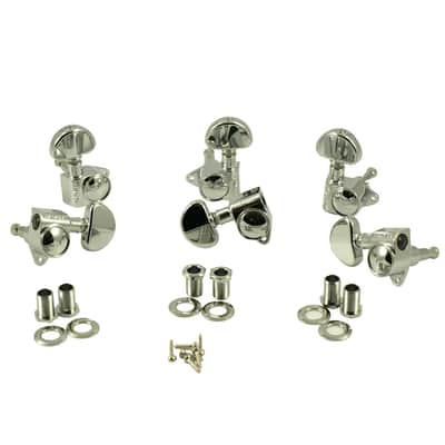 Grover Original Rotomatics Chrome 3x3 Guitar tuning machines image 2