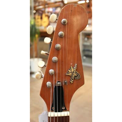 Kingston Electric Guitar red sunburst MIJ circa 1960´s, beg, (Stockholm) image 5