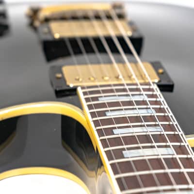 1980 Greco Les Paul Custom Electric Guitar - Black image 9