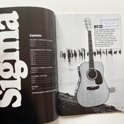 RARE 1981 Sigma (Martin Guitar) Brochure, 16 pages image 2