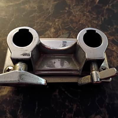 Vintage Remo Quadra Bass Drum Parts mount spurs 80s image 14