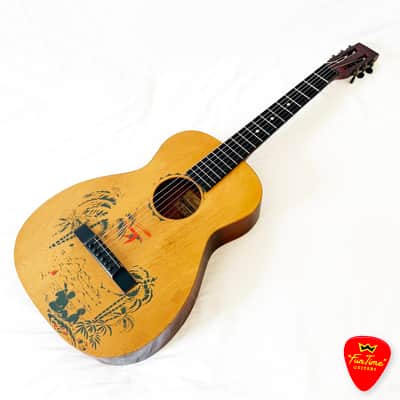 1930s Supertone No. 13411 “Palm Beach” Hawaiian Stencil Guitar – “Palmer” image 25