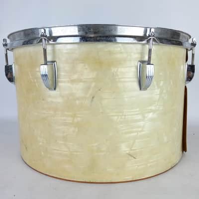 Ludwig 10x16"Timp-Tom Drum Vintage70 WMP White Marine Pearl 6Ply Maple Bass Jazz image 3