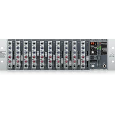 Behringer Eurorack Pro RX1202FX Premium 12-Input Mic/Line Rack Mixer with XENYX Preamplifiers, British EQ's and Multi-FX Processor image 10