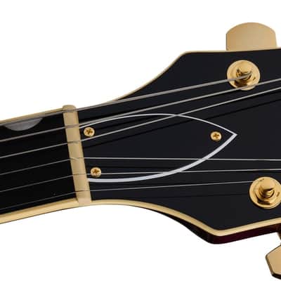 SPECIAL-ORDER! GRETSCH Broadkaster® Jr. LX Center Block with String-Thru Bigsby / Blackberry image 5