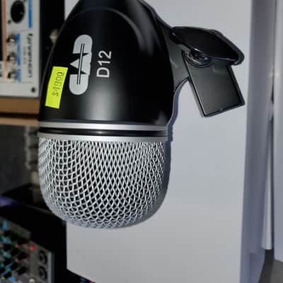 CAD D12 Cardioid Dynamic Bass Drum Mic NIB- Black image 1