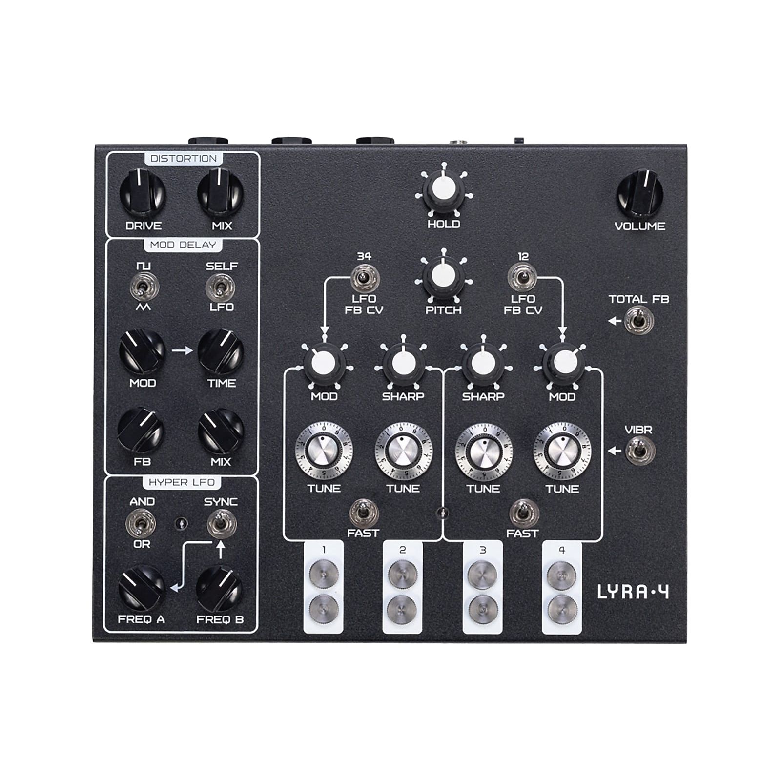SOMA laboratory LYRA-4 美品 Soma Laboratory Lyra-4 Organismic Synthesizer | Reverb
