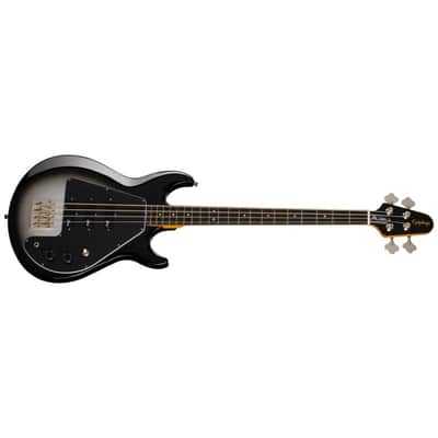 Epiphone Mike Dirnt Signature Grabber G-3 4-String Bass Guitar w/ Hardshell case - Silverburst image 3