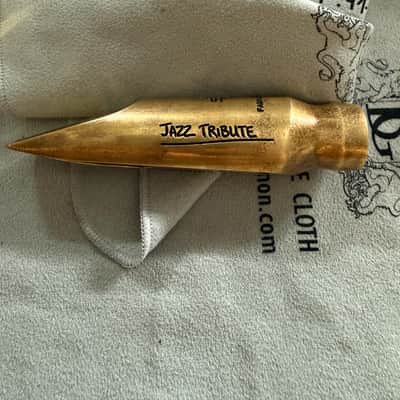 Selmer Bec Tenor Jazz tribute 8 (open tip) 2010-2015 - Gold plated image 2
