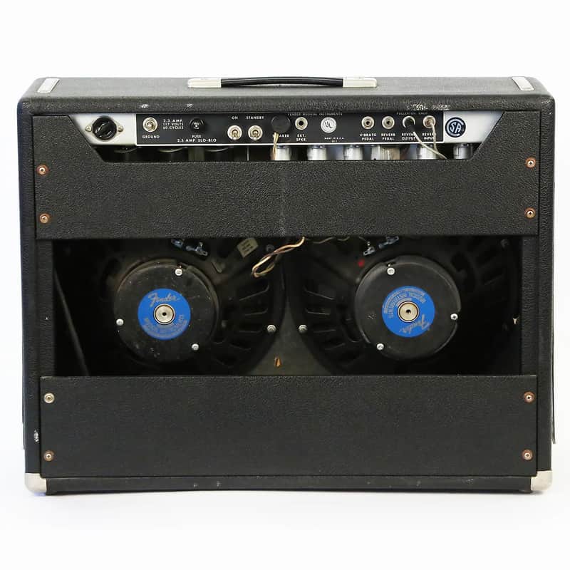 Fender Twin Reverb 2-Channel 100-Watt 2x12" Guitar Combo 1970 - 1971 image 2