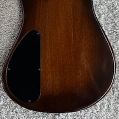 1982 Martin EB-28 Fretless Bass in Sunburst finish with hardshell case -Gorgeous image 2