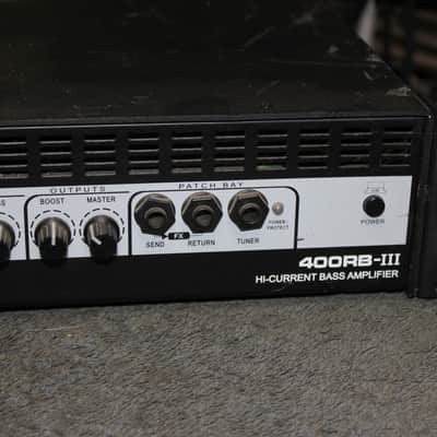 Gallien-Krueger 400RB-III/450 Watt Head image 3