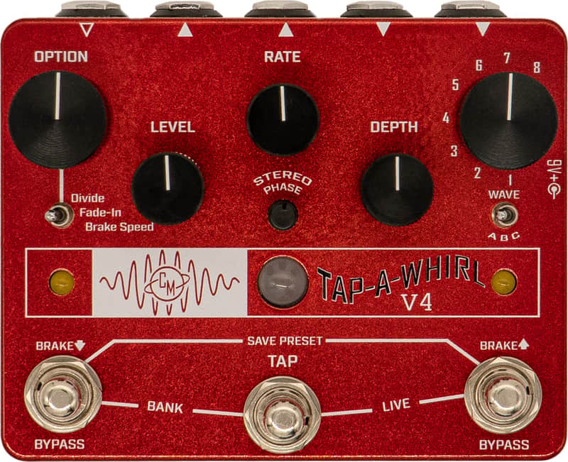 Cusack Music Tap-a-Whirl V4 Tremolo Effects Pedal image 1