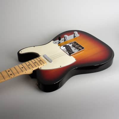 Fender  Telecaster Solid Body Electric Guitar (1968), ser. #263022, original black tolex hard shell case. image 7