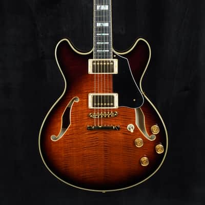 Ibanez John Scofield Signature JSM100 in Vintage Sunburst image 3