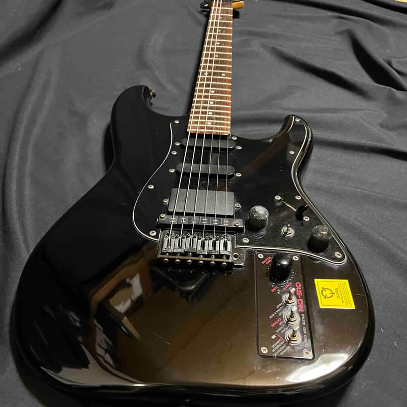 Casio MG-510 MIDI Guitar 1980's MIJ -BLK | Reverb