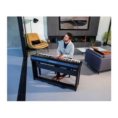 Immagine Roland FP-90X Portable Digital Piano with Stand, Pedal Unit & Seat Bundle - 8