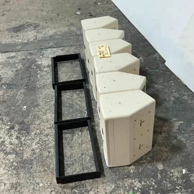 (6) KV2 Audio ESD5 Beige 5" 2-Way Passive Full Range Speaker W/ Yoke #4540 THS image 6