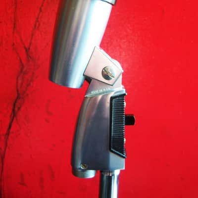 Vintage 1960's Shure 540S dynamic microphone High Z harp mic w Belden cable 575S image 11