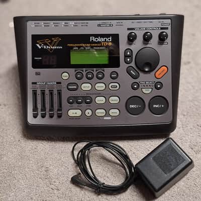 Roland TD-8 Drum Sound Module 1999 - 2005 - Silver image 4