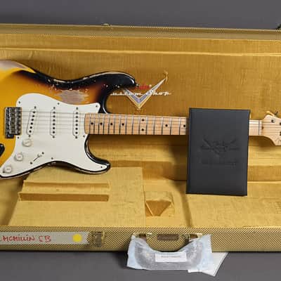 Fender Custom Shop Stratocaster 1956 REL 2-Tone Sunburst Kyle McMillin Masterbuilt 2023 image 2