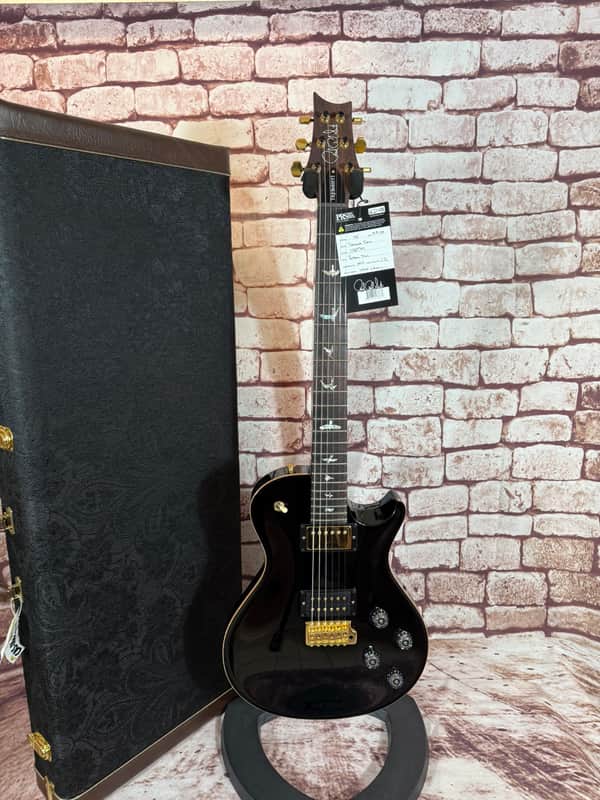 PRS Mark Tremonti Signature Wood Library Tremolo Black Gold Paisley LTD 2 of 5 image 1