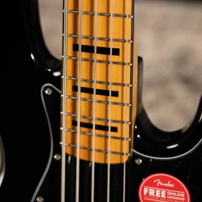 Squier Classic Vibe '70s Jazz Bass V - Black image 9