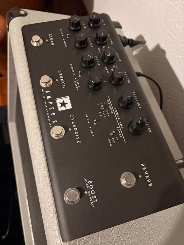 Blackstar AMPED 3 3-Channel 100-Watt Pedalboard Guitar Amp Head image 1