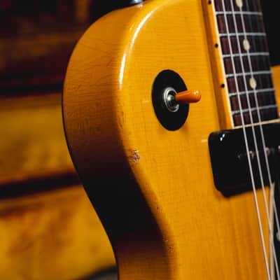 1957 Gibson Les Paul Special Electric Guitar, TV Yellow w/ HSC - Used image 11