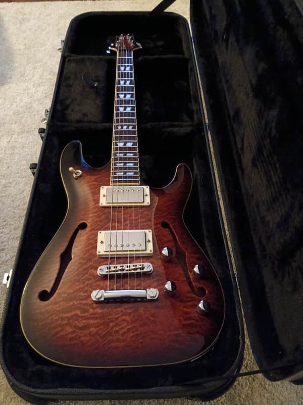2003 Schecter C-1 E/A Classic - Antique Burst image 1