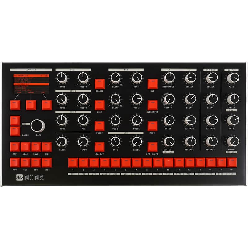 Melbourne Instruments Nina Desktop 12-Voice Synthesizer image 1