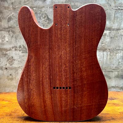 Warmtone Custom Guitars Burl Epoxy Resin Tele Body “Ancient River” image 2