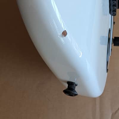 Warmoth Hardtail Strat Body Loaded w/ Seymour Duncan Blackouts (Olympic White) image 5