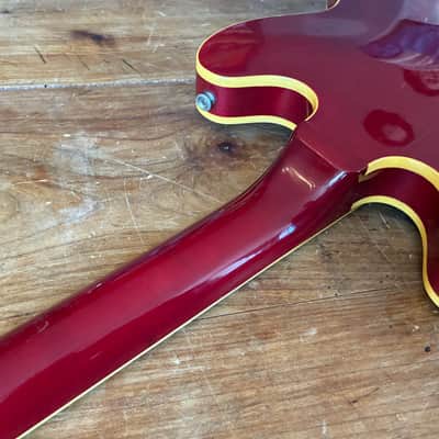 Epiphone  Riviera Blue Label  1971-75 - Cherry VIDÉO image 16