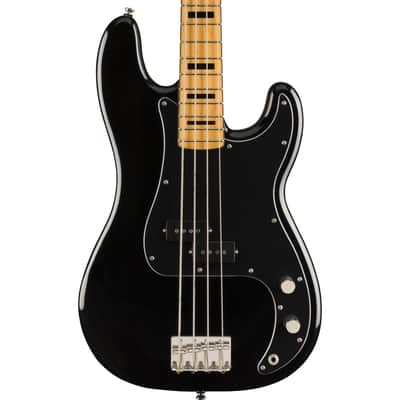 Squier Classic Vibe '70s Precision Bass - Maple Fingerboard, Black image 1