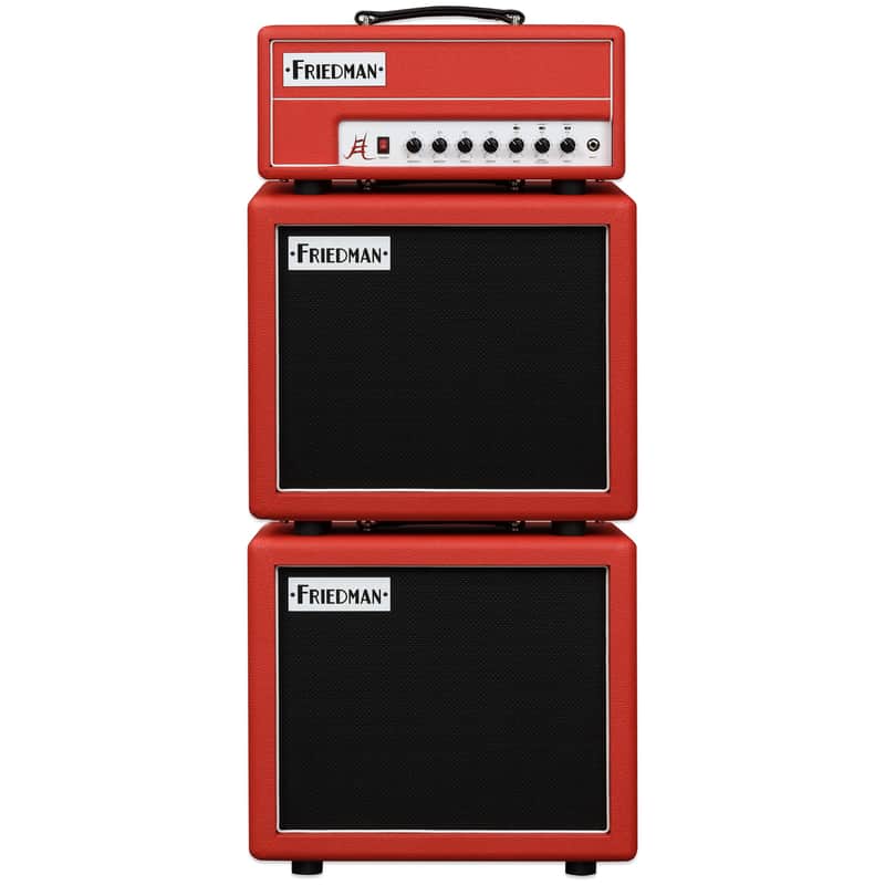 Friedman JEL-20 Jake E Lee Signature 20-Watt Tube Head and 2 JEL-112 Cabinets - Full Stack Bundle image 1