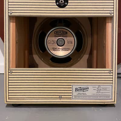 Benson Monarch Half Stack Head And Cabinet Original Version Striped White image 6
