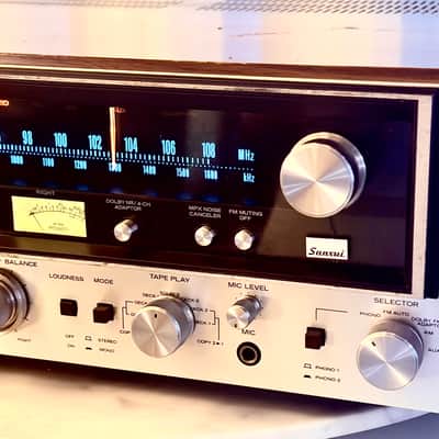 🎶✨ Sansui 7070 Vintage Stereo Receiver w/ Original Wood Case — Serviced, LED Dial, FM Aligned, Bench Tested image 7