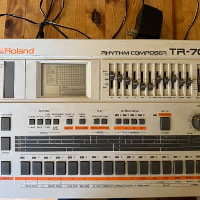 Roland TR-707 Rhythm Composer 1985 - White