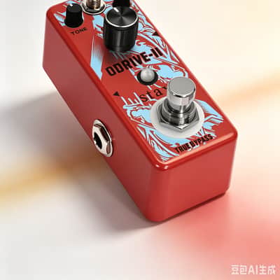 STAX LEF-302B ODRIVE-II TS Overdrive Pedal Dual Warm/Hot Mode True Bypass Mini Metal Guitar Warm Drive Effect--Shipped from Irvine Warehouse in California by USPS image 2