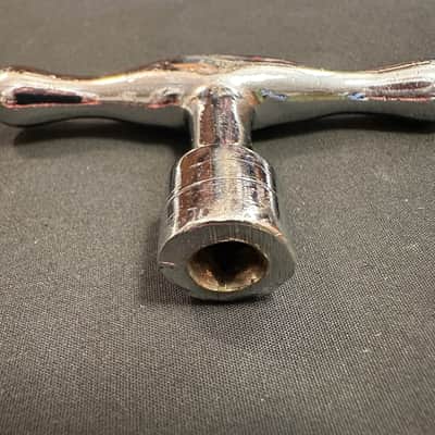 VINTAGE Ludwig Timpani Tuning Key, Chrome - EXCELLENT image 5