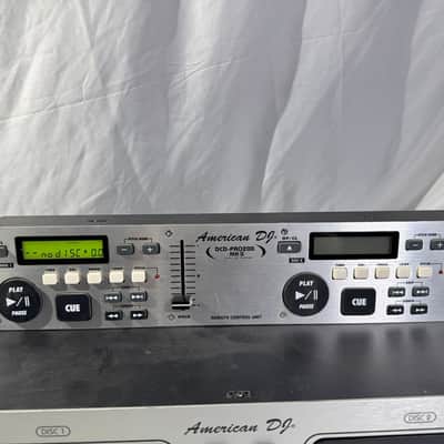 American DJ DCD-PRO200MK II DJ Controller CD Mixer Pro Audio Dual Compact Disc image 1