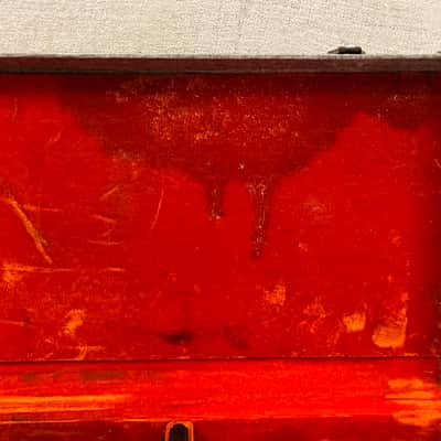 1966-1969 Fender USA Left Hand Lefty Mustang / Musicmaster Bass Case Silver Tweed - Extremely Rare CASE ONLY image 16