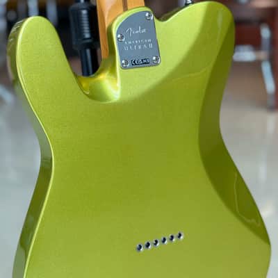 Fender American Ultra II Telecaster with Ebony Fretboard 2024 - Present - Solar Flare image 7