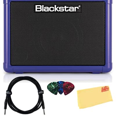 Blackstar Fly 3 Mini Guitar Amplifier - Royal Blue w/ Instrument Cable image 1