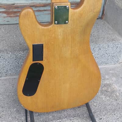 1985 Hoyer Bonfire Bass PJ Korina Body EMGs Hipshot image 11